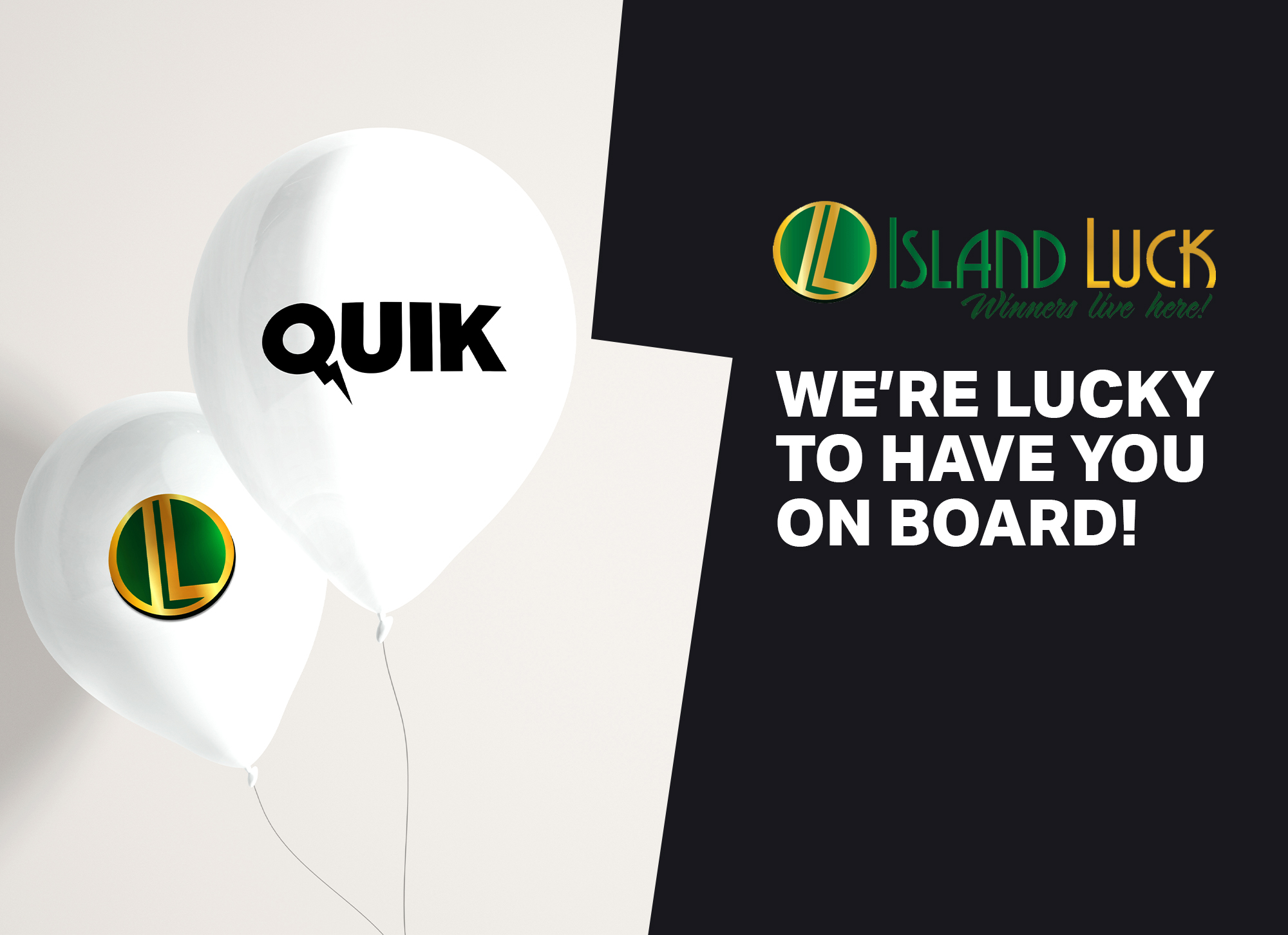 QUIK Gaming and Island Luck strike a deal, offering Bahamians a unique online gaming experience
