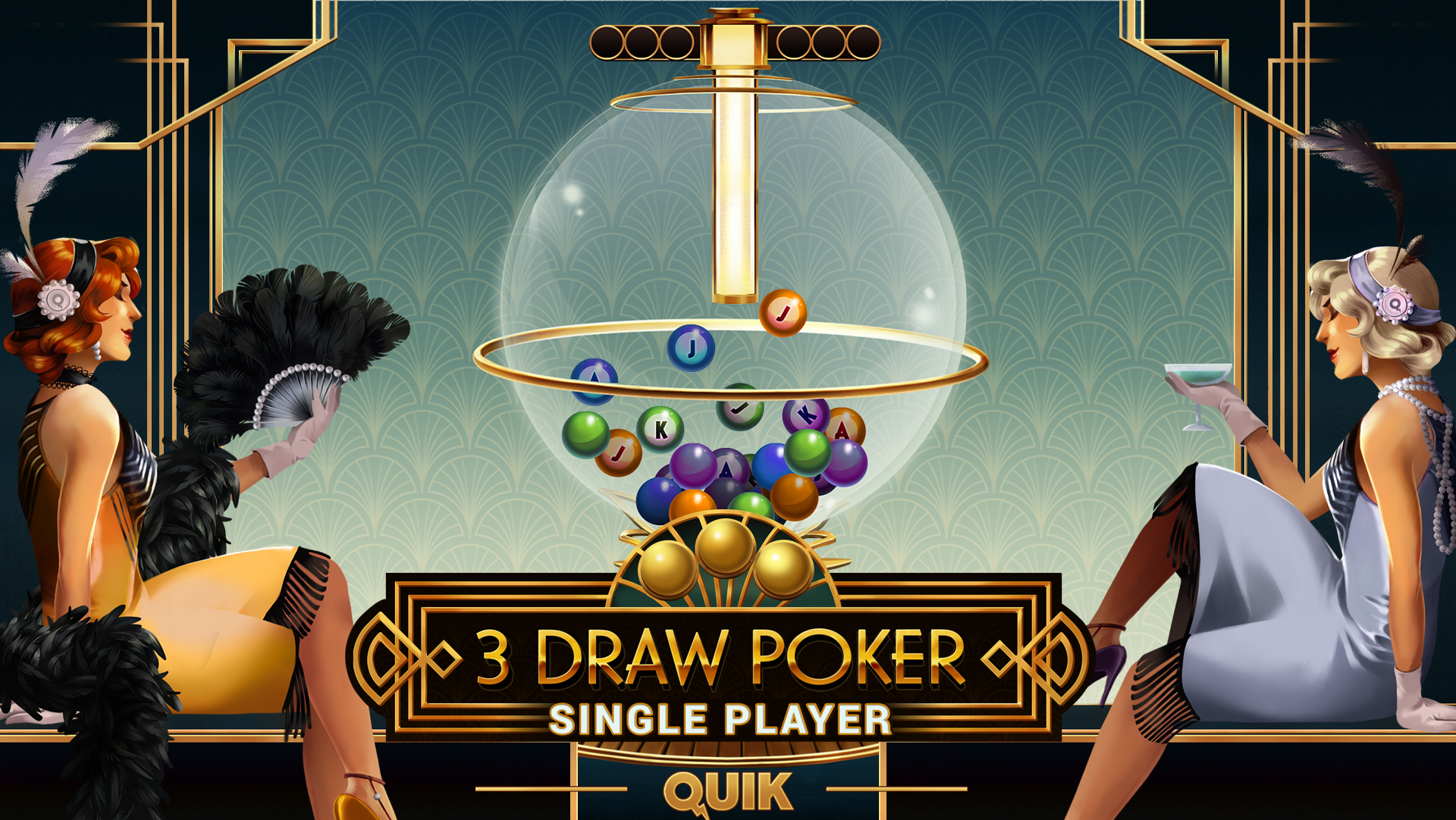 3 Draw Poker: Immerse yourself in the Jazz Age with QUIK’s latest release, 3 Draw Poker Single Player