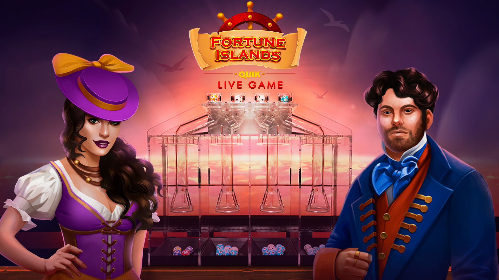 Pirate-themed release sets sail from QUIK Gaming’s studio — Fortune Islands, now available in Live and Single Player mode.